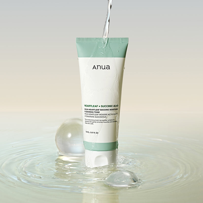 Heartleaf Succinic Moisture Cleansing Foam