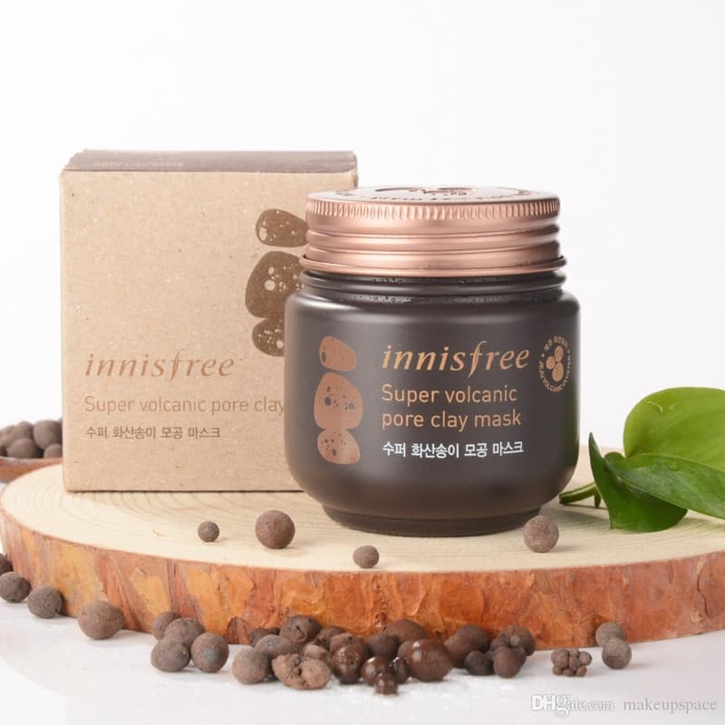 Innisfree Jeju Volcanic Pore Clay Mask - Korean-Skincare